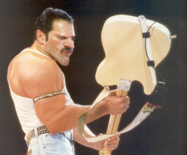 Queen fun with Goo - Freddie Mercury