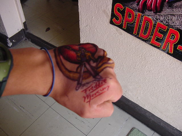freddie tatoo 1