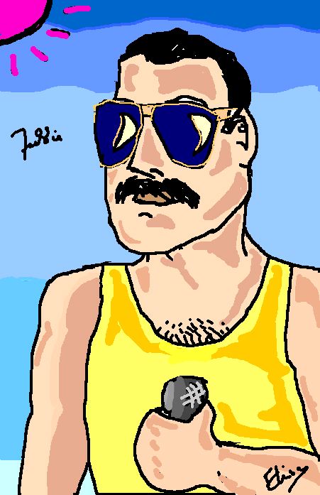 it's very hard to draw with a computer !