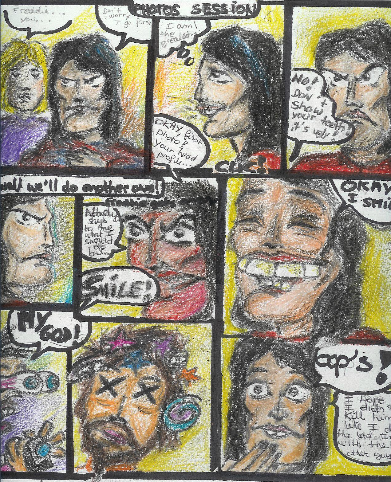 A "queeen comics" made by me! 