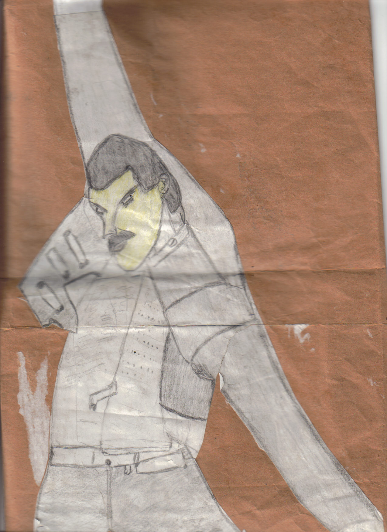 Freddie drawing