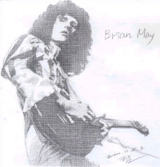 Brian May by Boram Kim