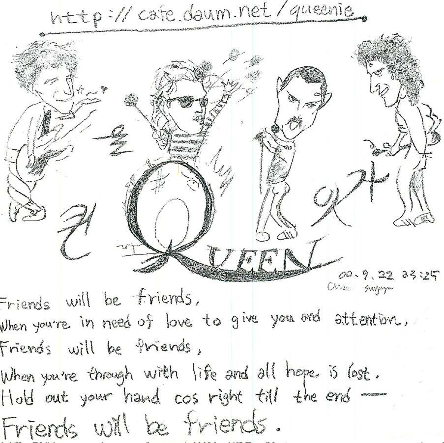 Friends will B friends