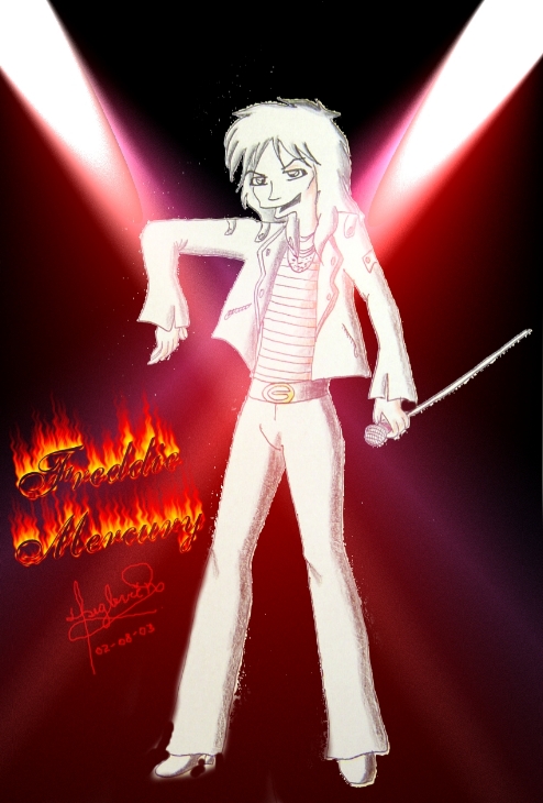 Freddie Mercury....