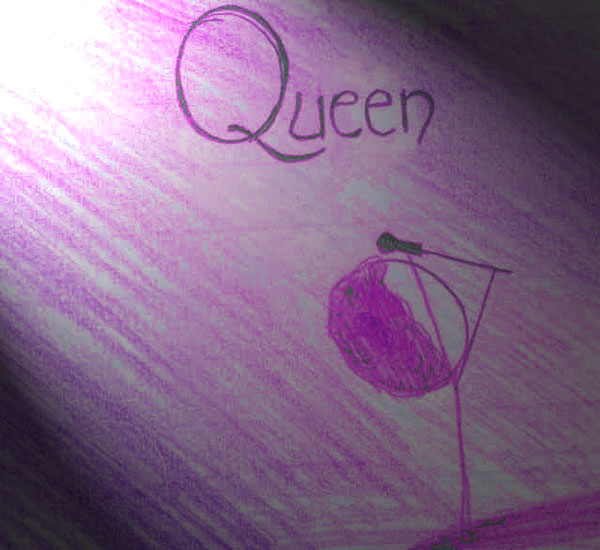 Queen album cover Stick Figure