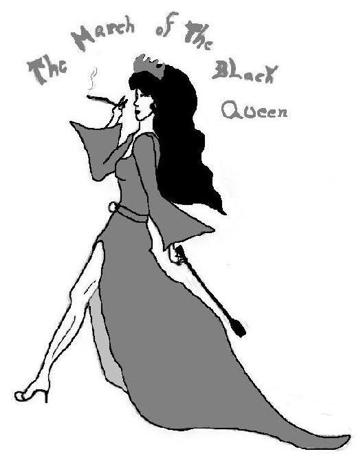 the march of the black Queen