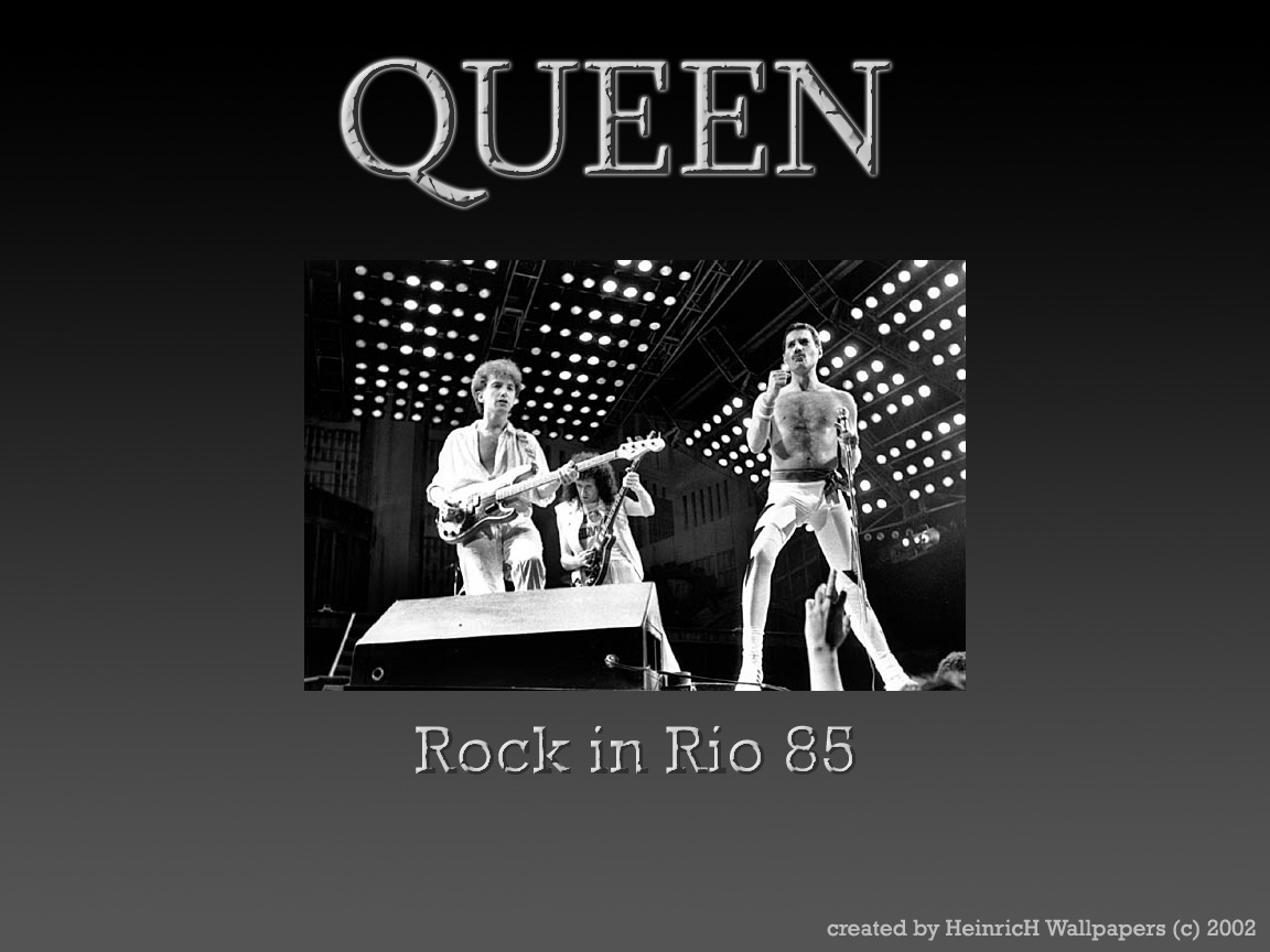 Queen Rock In Rio Wallpaper =)