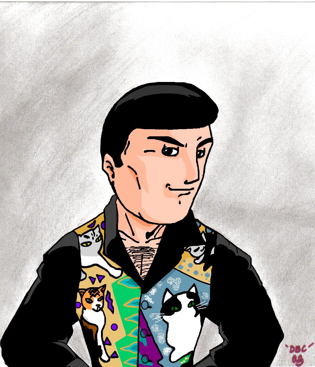 Freddie from the "These Are The Days Of Our Lives" video. (colored version)