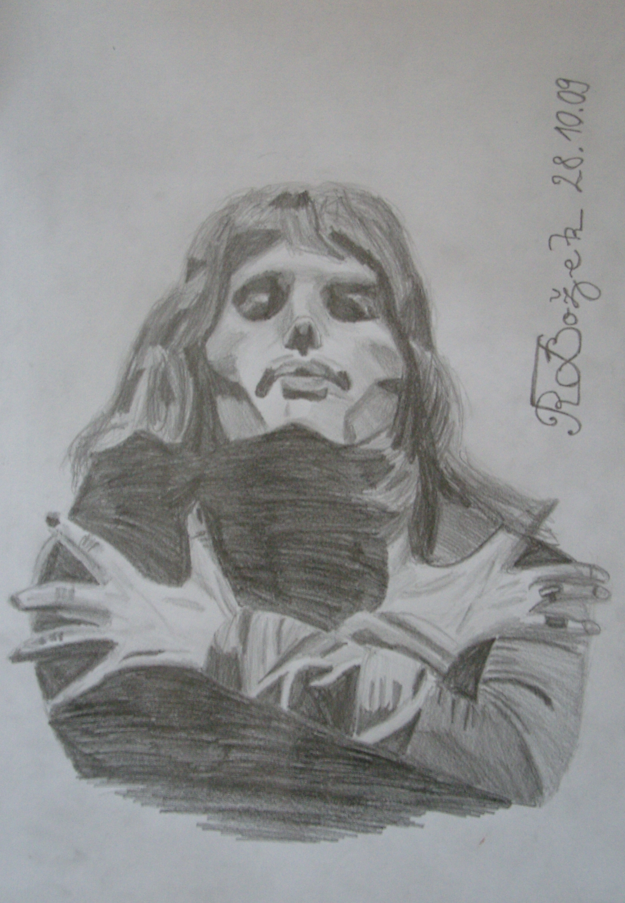 Freddie drawing by me