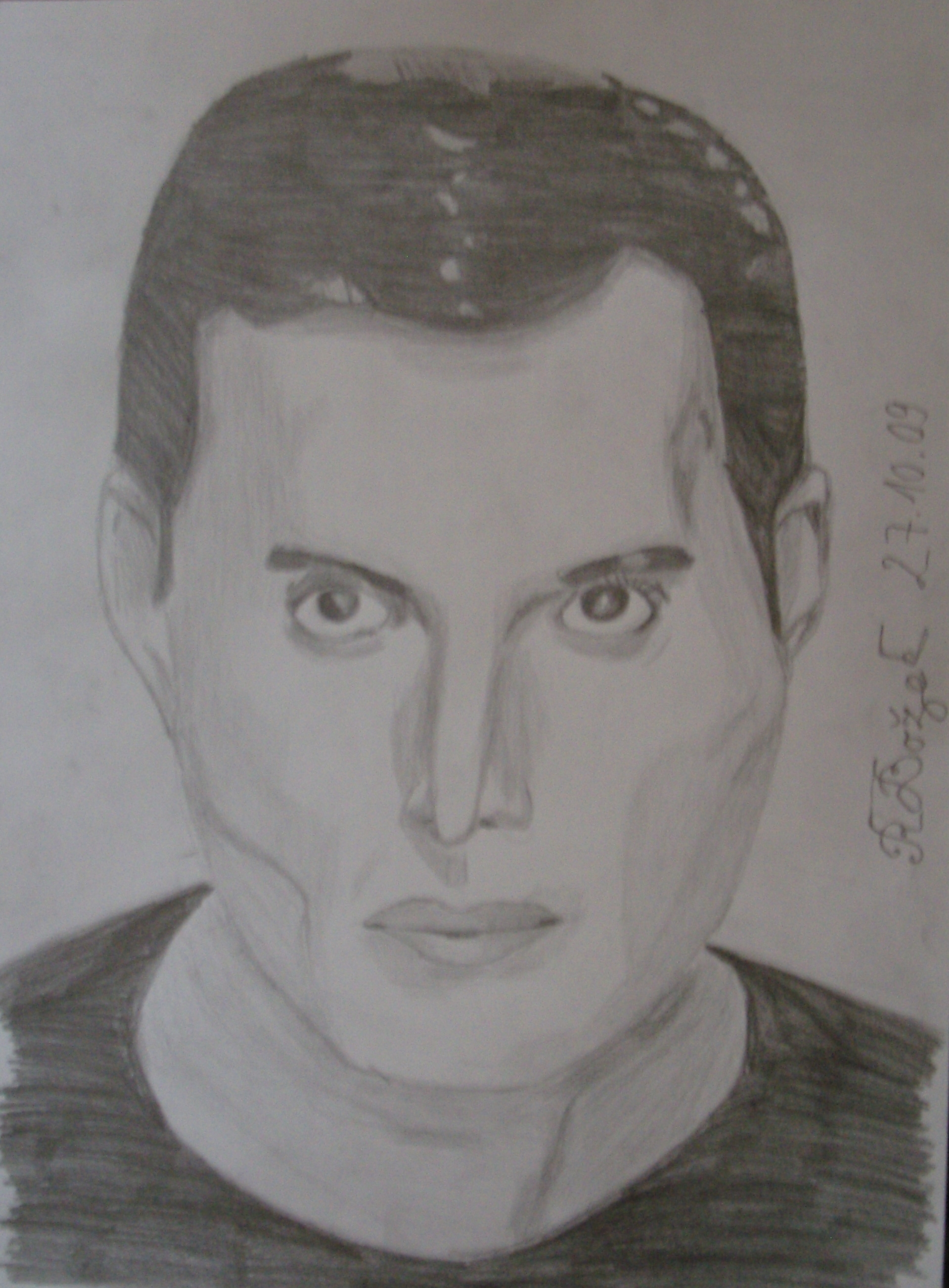 Freddie drawing by me