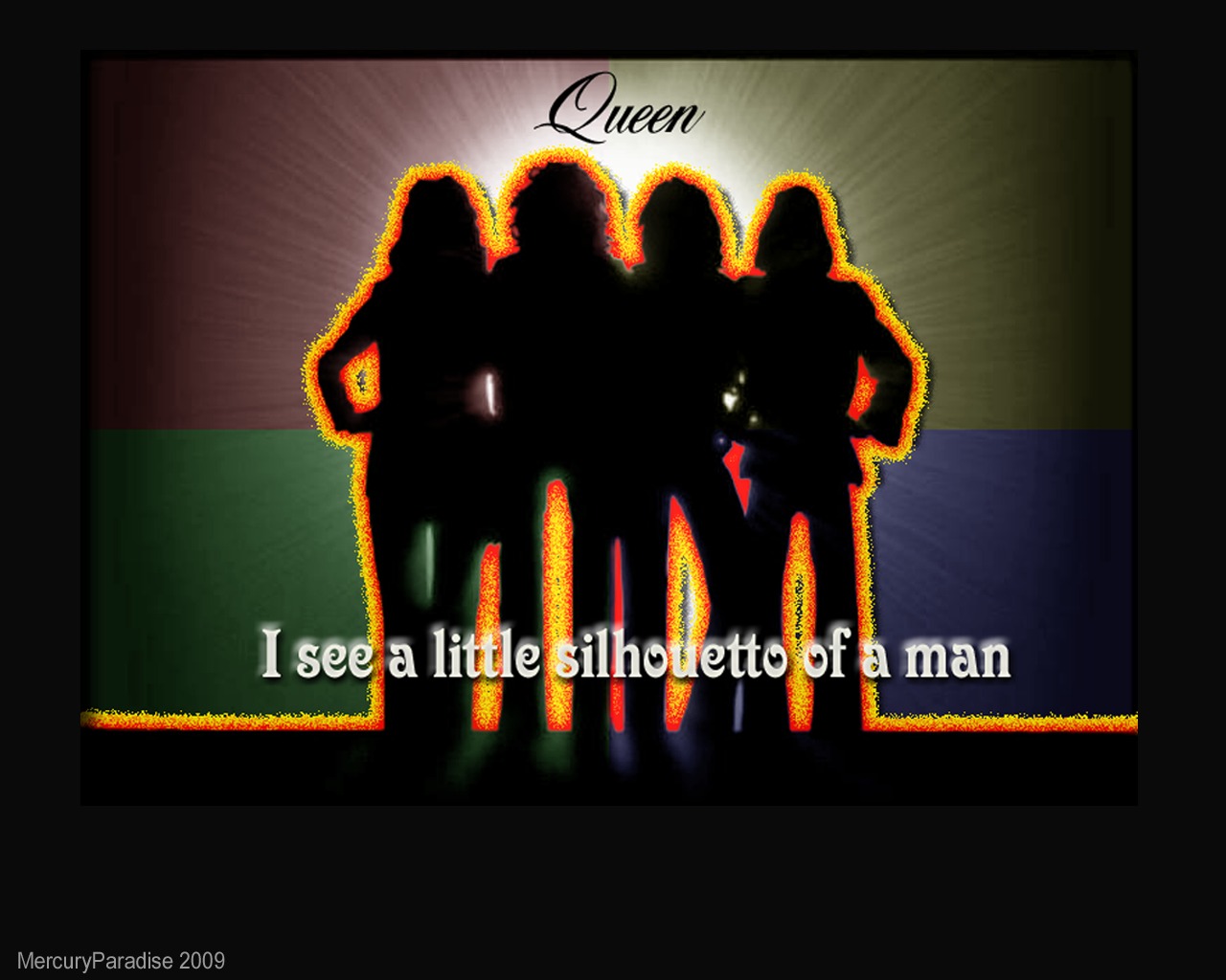 Queen silhouetto