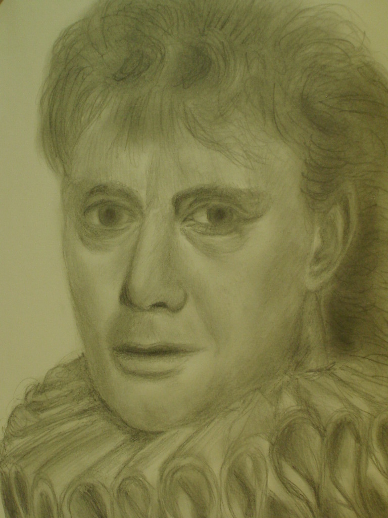 drawing of Roger Taylor