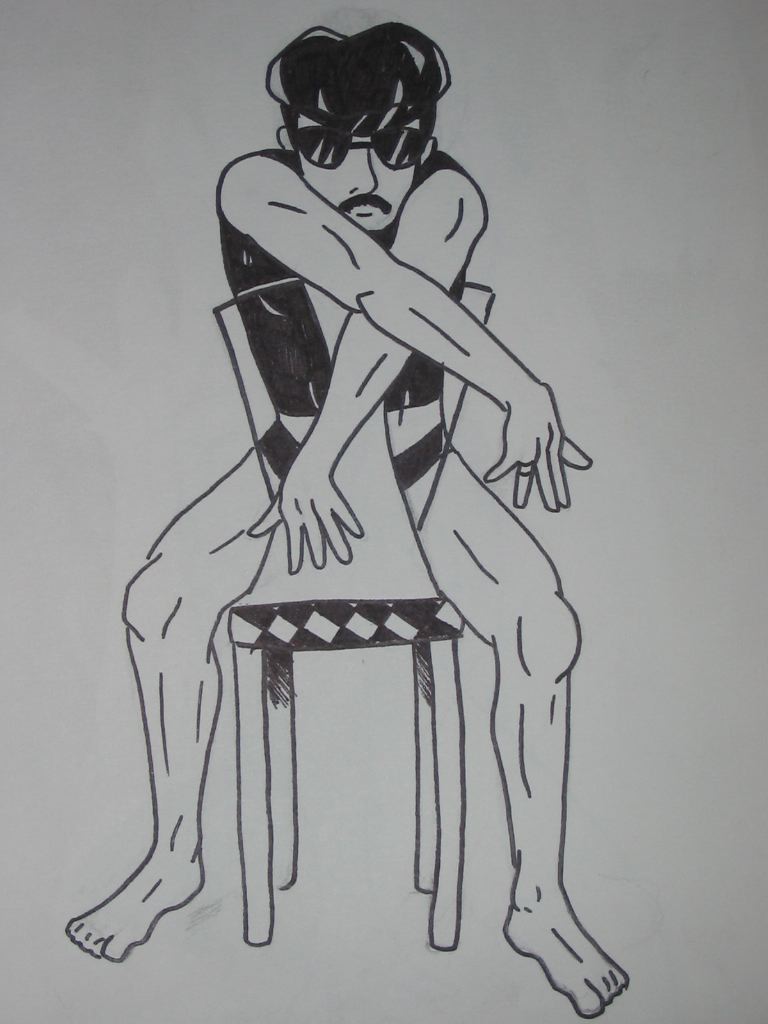 I was bored one day so that ended up being...STRIPPER FREDDIE!