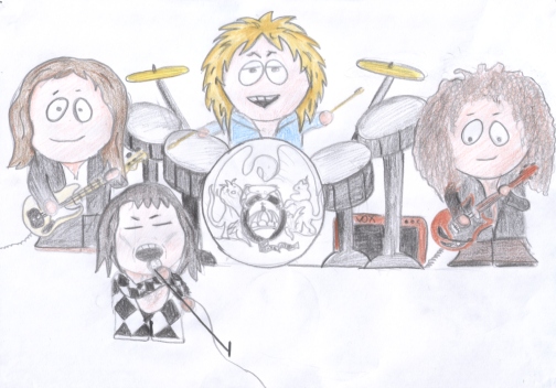 Queen in south park