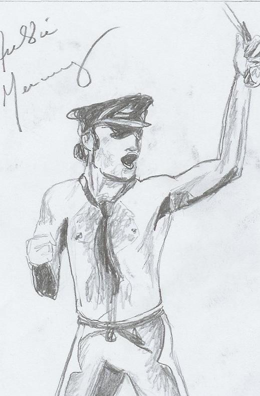 becareful with the microphone freddie!