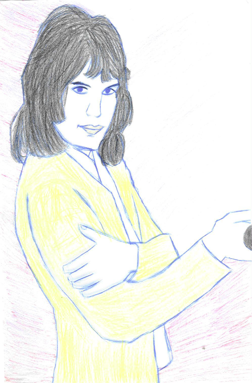 my first drawing of freddie!good result!