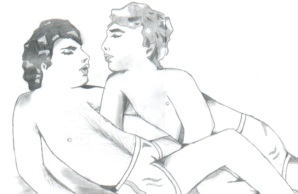 Another Freddie and Roger pic (yes i did relise i can't do improvisation very well!)