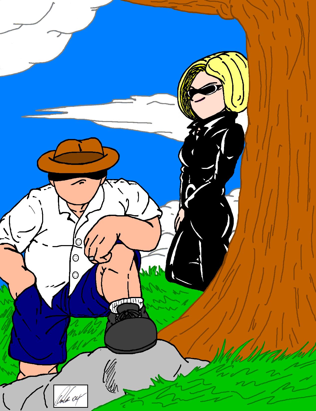 The Catwoman and the Archaeologist