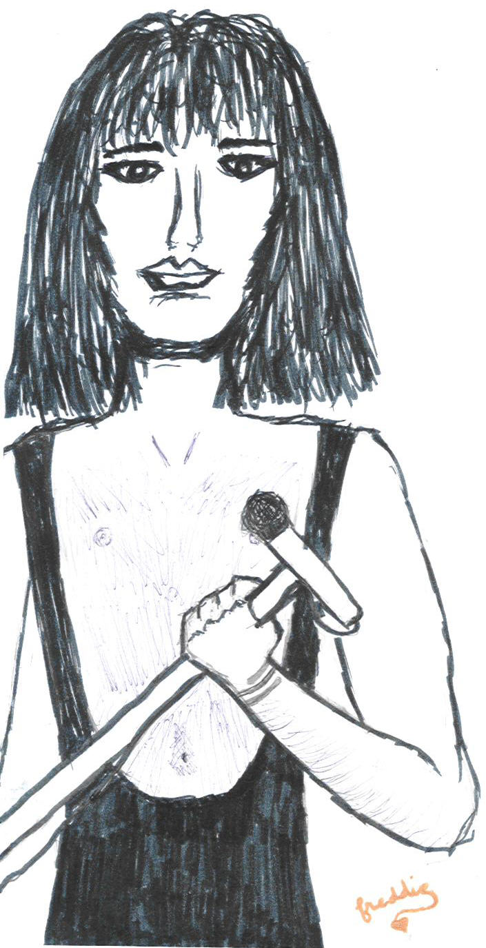 my second drawing of freddie,only improvisation ! without any model ! I hope you like it !