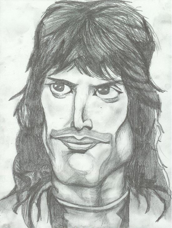 Freddie's portrait, 1974
