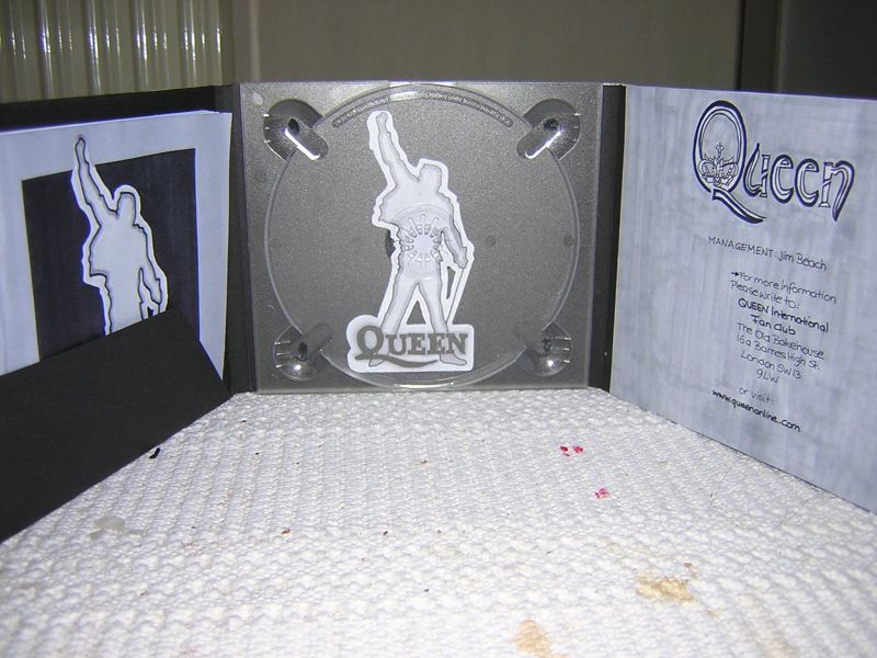 Complete inside of the cover