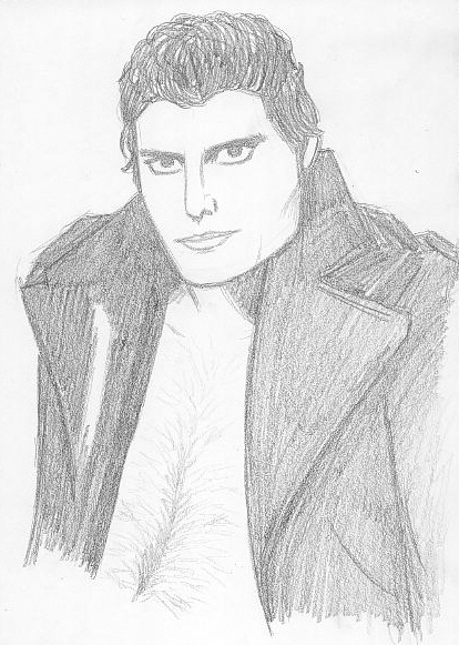 Freddie in leather