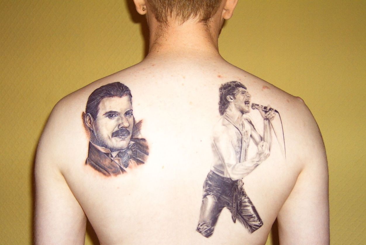 Continued work on my Queen tribute