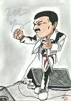Freddie from the "Works" tour!