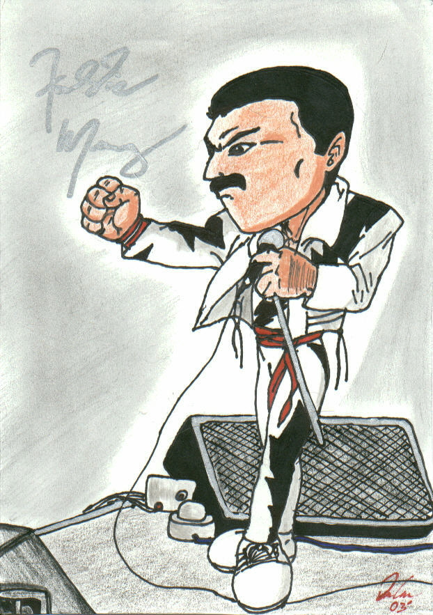 Freddie from the "Works" tour!