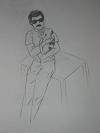 Freddie and a kitty