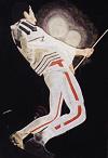 Freddie in Rio 81 picture realized in tissue by Freda