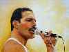 Freddie Live Aid Painting by Ankie Philipse
