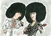 Freddie and Brian from the 'Bohemian Rhapsody' video...