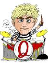 Roger Taylor Drummin' away !
