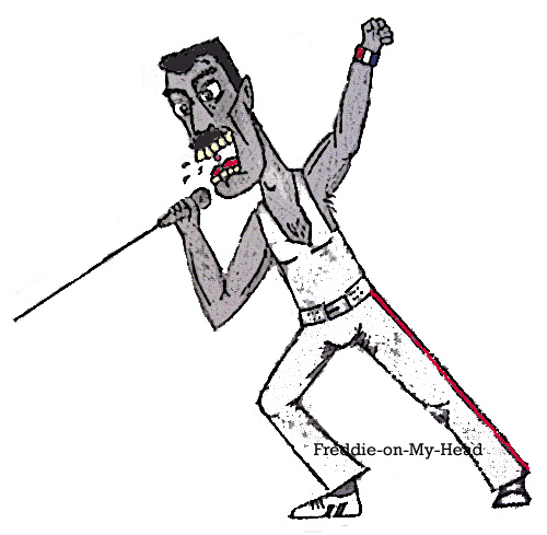 My Caricature of Freddie