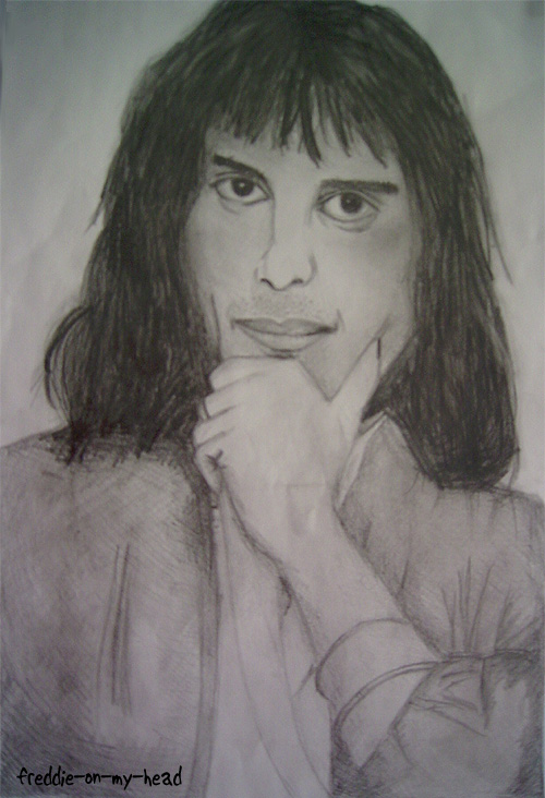 Freddie sketch - Done in pencil