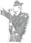 Another one of Freddie in leather