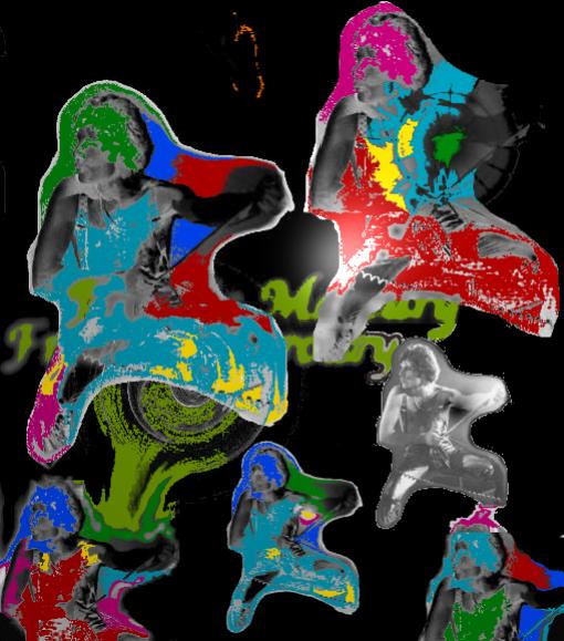 Freddie Mercury/fun with GIMP