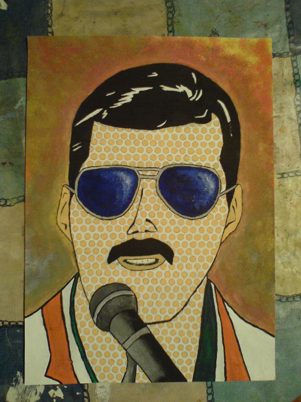 My Painting Of Freddie By Lewis Mansfield