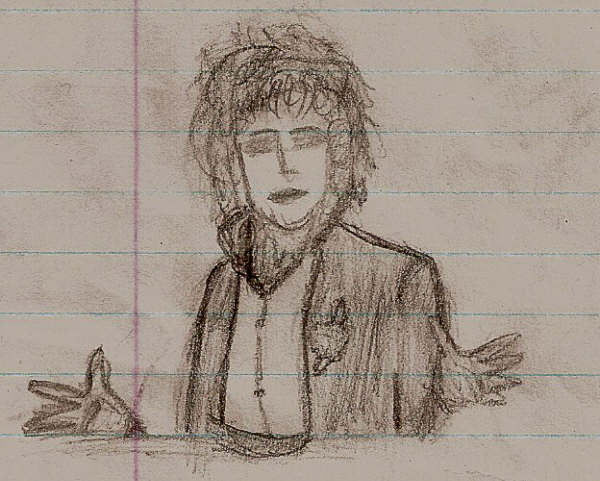 just sketching... in class..ooo im so rebelious 