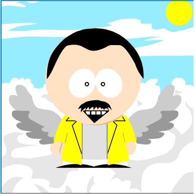 Freddie in heaven