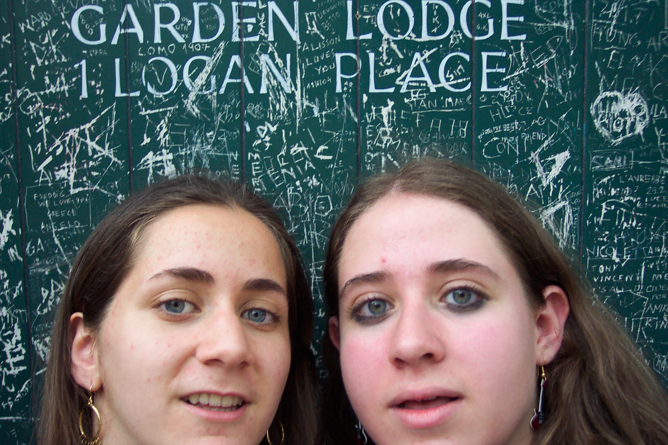 Me and my friend at Garden Lodge! :D 