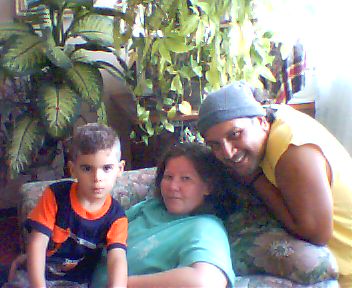 My wife,Sergio and Me