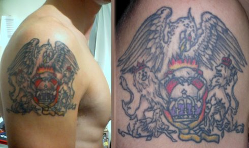 My Queen tattoo