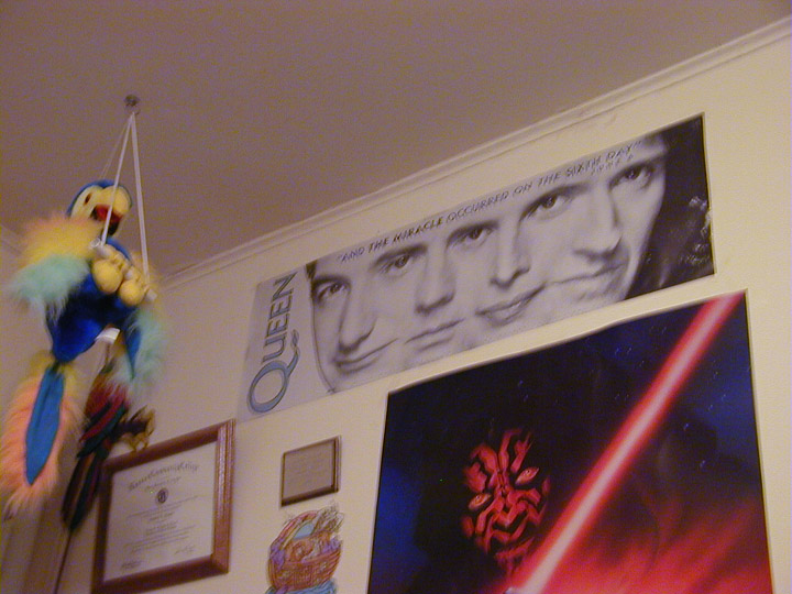 Queen Poster in my room 02