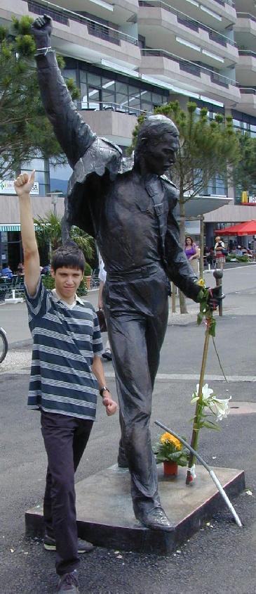 Montreux - Freddie's Statue