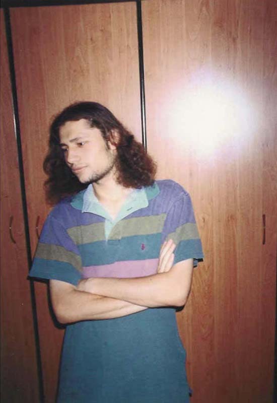When I had long hair