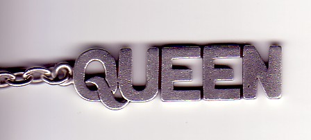 My own made Queen silver keyholder
