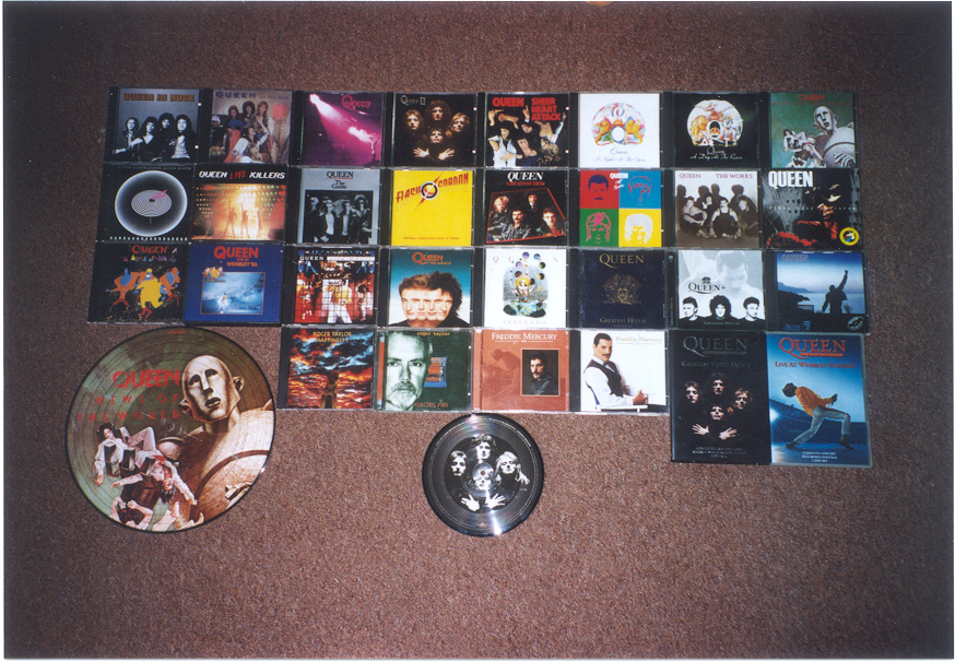 My small Queen collection!