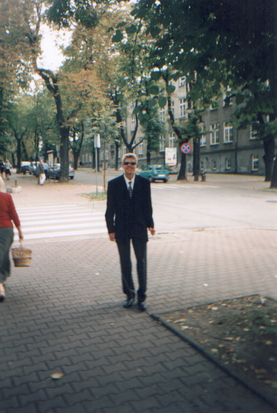 Me in my city - Chrzanów (Poland) (photo by Dekur)